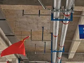 亚东管廊支架的安装方法